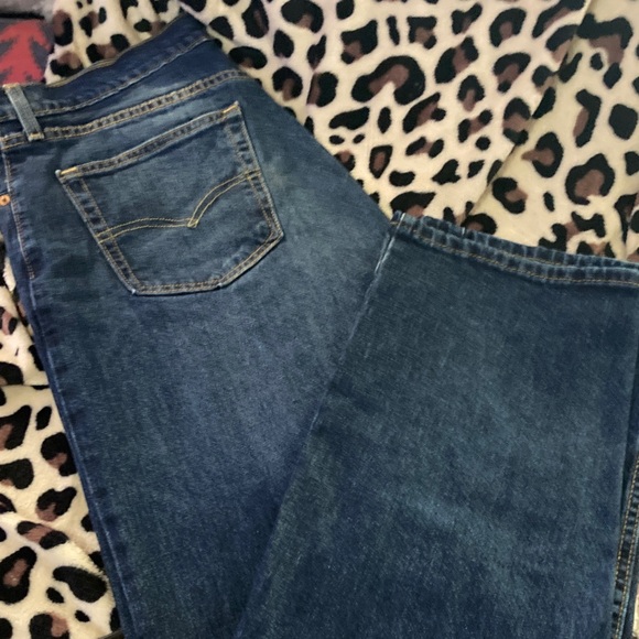 Levi's Men's Denim Straight Jeans - Picture 4 of 5
